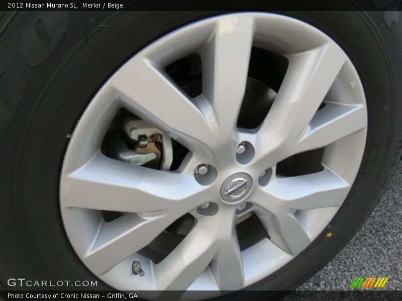 Merlot / Beige 2012 Nissan Murano SL