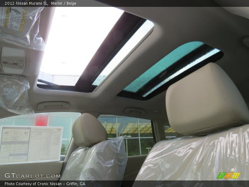 Merlot / Beige 2012 Nissan Murano SL