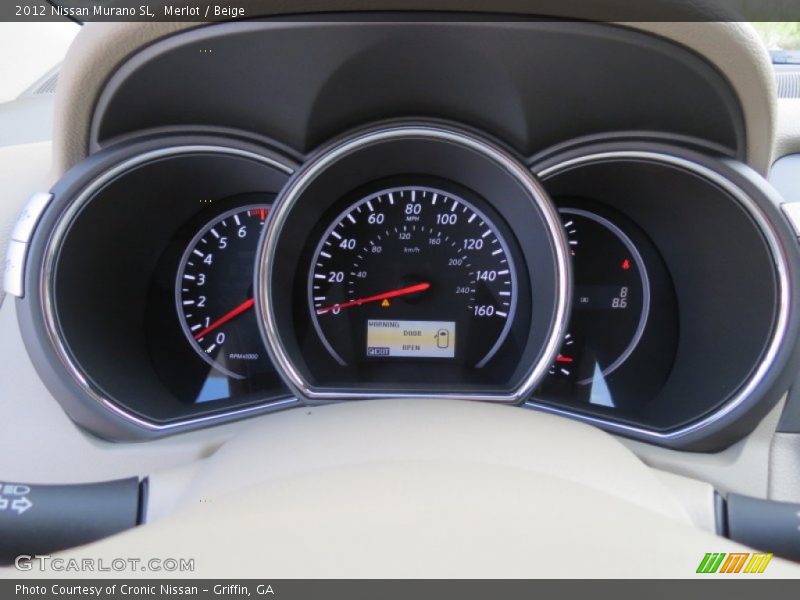 Merlot / Beige 2012 Nissan Murano SL