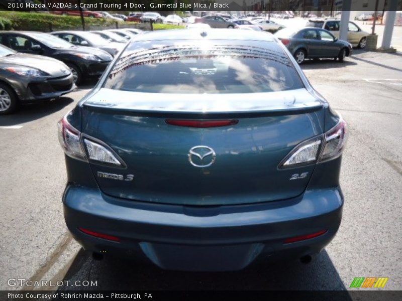 Gunmetal Blue Mica / Black 2010 Mazda MAZDA3 s Grand Touring 4 Door