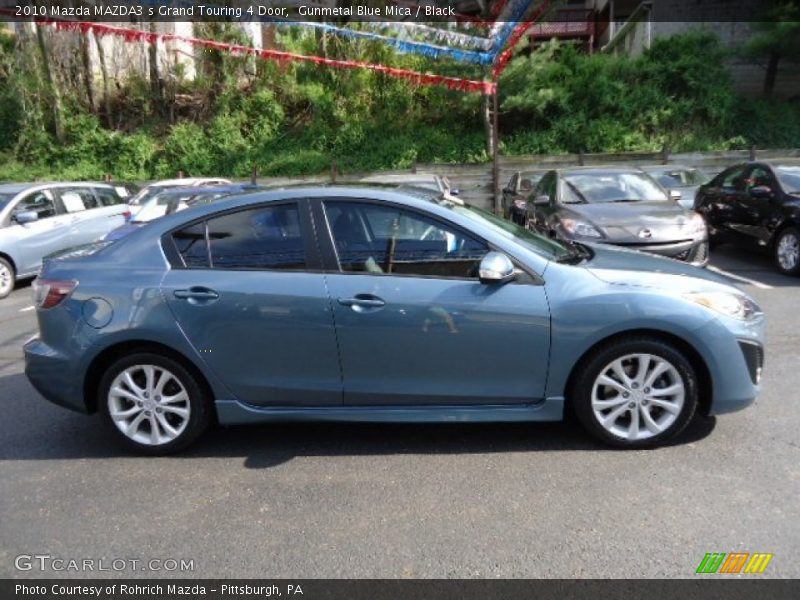 Gunmetal Blue Mica / Black 2010 Mazda MAZDA3 s Grand Touring 4 Door