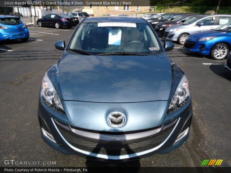 Gunmetal Blue Mica / Black 2010 Mazda MAZDA3 s Grand Touring 4 Door