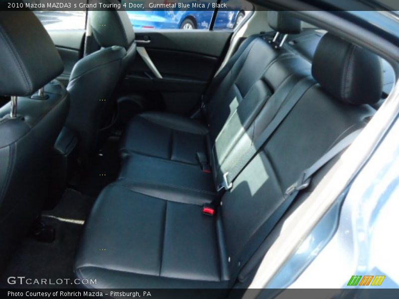 Gunmetal Blue Mica / Black 2010 Mazda MAZDA3 s Grand Touring 4 Door