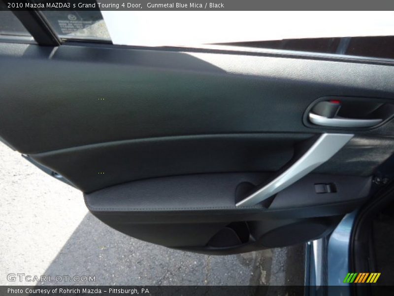 Gunmetal Blue Mica / Black 2010 Mazda MAZDA3 s Grand Touring 4 Door