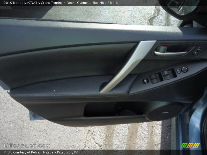 Gunmetal Blue Mica / Black 2010 Mazda MAZDA3 s Grand Touring 4 Door
