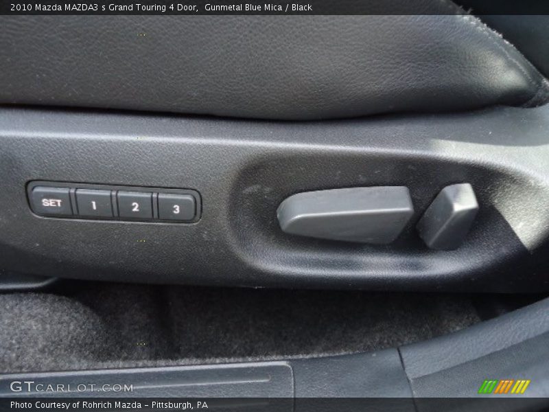 Gunmetal Blue Mica / Black 2010 Mazda MAZDA3 s Grand Touring 4 Door