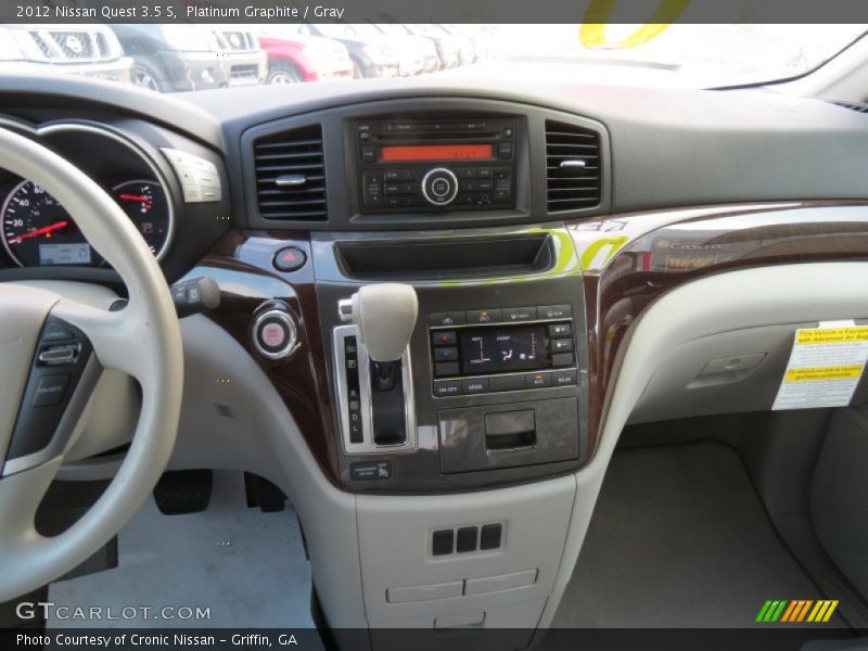 Platinum Graphite / Gray 2012 Nissan Quest 3.5 S