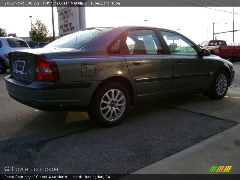 Platinum Green Metallic / Taupe/LightTaupe 2002 Volvo S80 2.9
