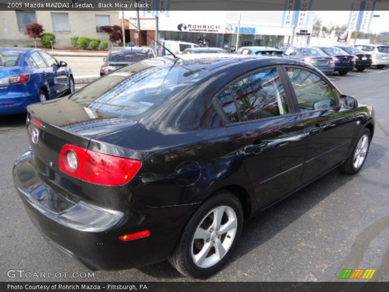 Black Mica / Black 2005 Mazda MAZDA3 i Sedan