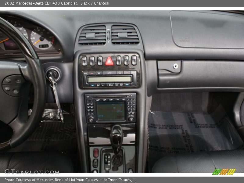 Black / Charcoal 2002 Mercedes-Benz CLK 430 Cabriolet