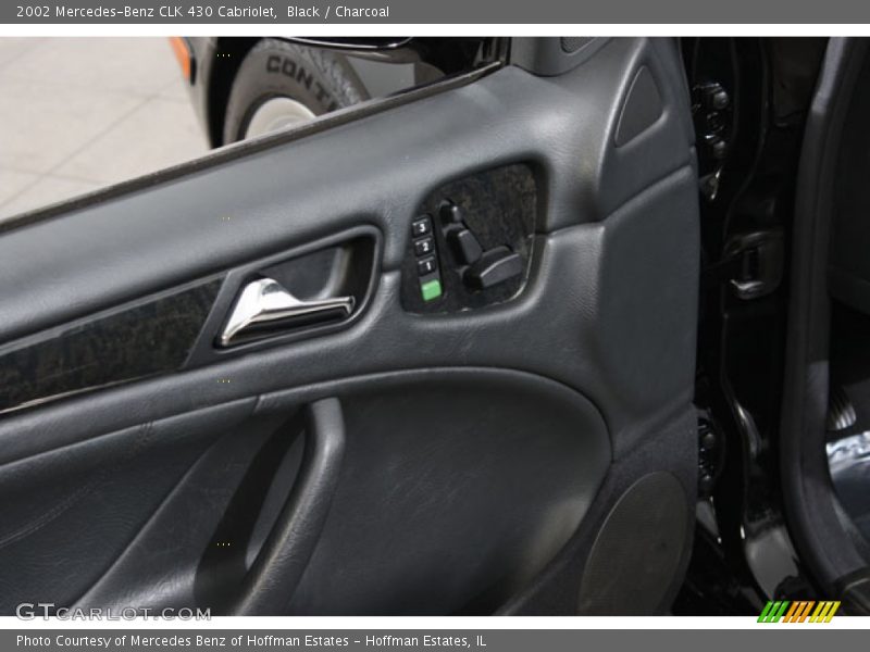 Black / Charcoal 2002 Mercedes-Benz CLK 430 Cabriolet