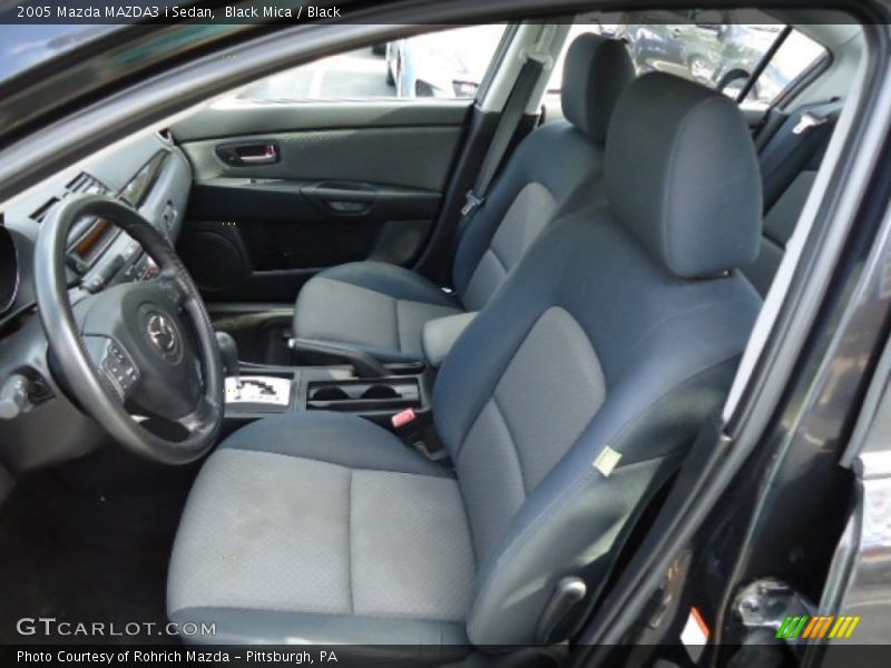 Black Mica / Black 2005 Mazda MAZDA3 i Sedan