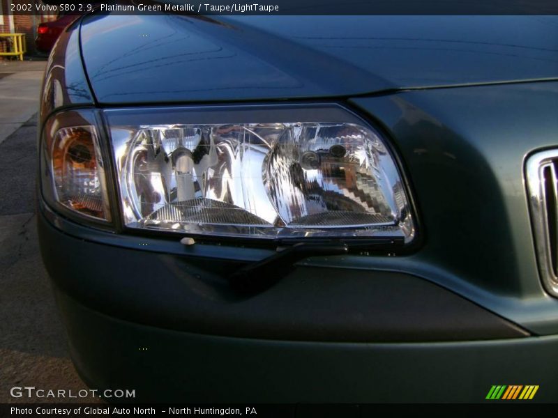 Platinum Green Metallic / Taupe/LightTaupe 2002 Volvo S80 2.9