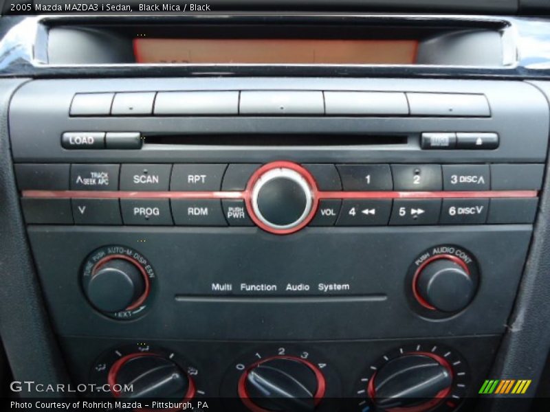 Black Mica / Black 2005 Mazda MAZDA3 i Sedan