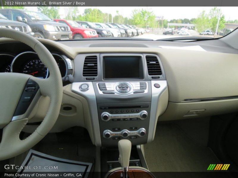 Brilliant Silver / Beige 2012 Nissan Murano LE