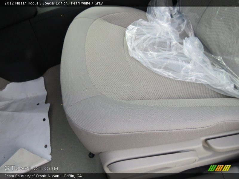 Pearl White / Gray 2012 Nissan Rogue S Special Edition