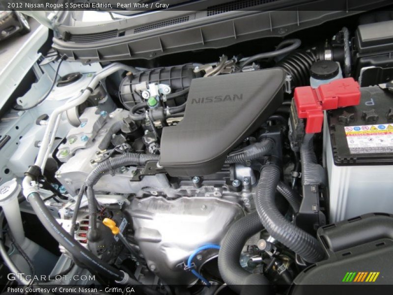 Pearl White / Gray 2012 Nissan Rogue S Special Edition