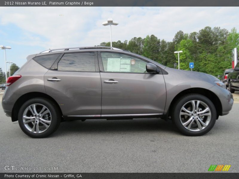 Platinum Graphite / Beige 2012 Nissan Murano LE