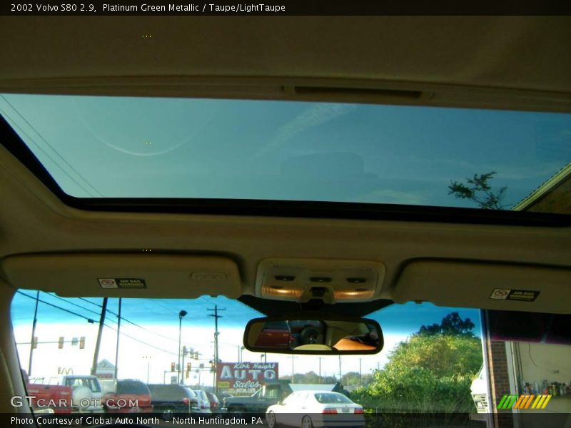 Platinum Green Metallic / Taupe/LightTaupe 2002 Volvo S80 2.9