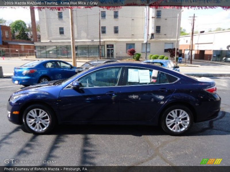Kona Blue Mica / Gray 2009 Mazda MAZDA6 i Touring