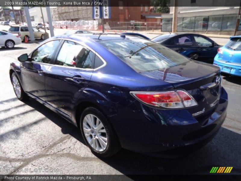 Kona Blue Mica / Gray 2009 Mazda MAZDA6 i Touring