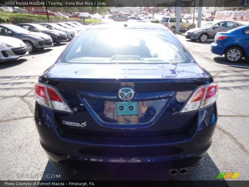 Kona Blue Mica / Gray 2009 Mazda MAZDA6 i Touring