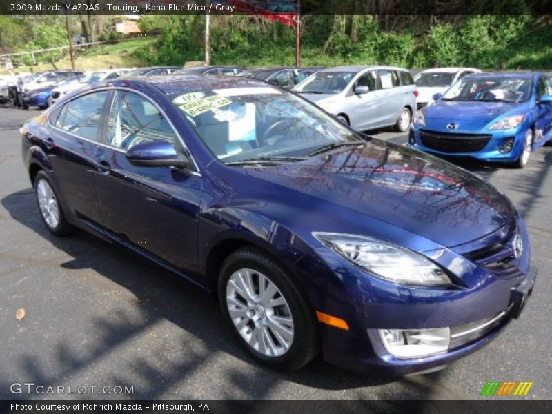 Kona Blue Mica / Gray 2009 Mazda MAZDA6 i Touring