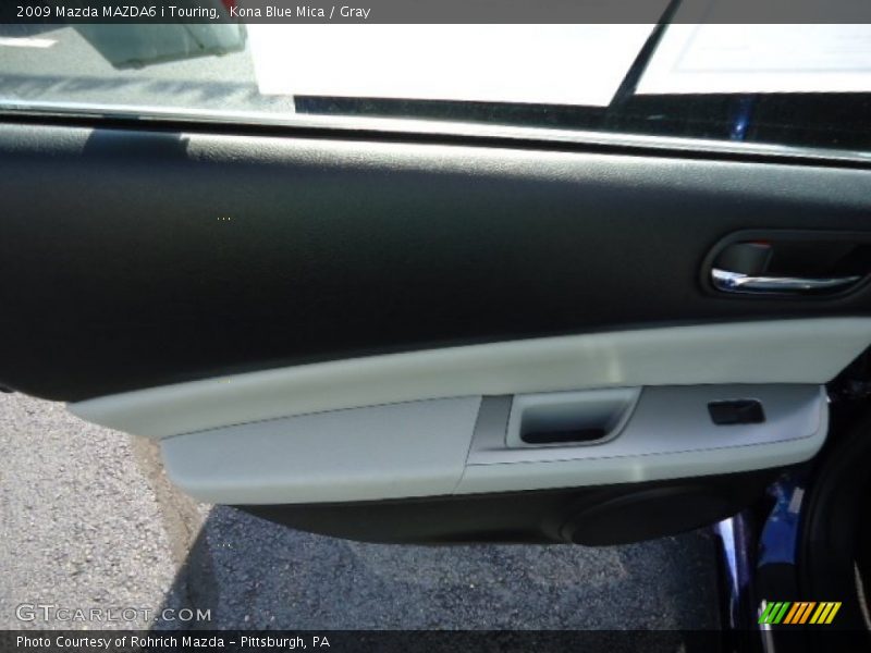 Kona Blue Mica / Gray 2009 Mazda MAZDA6 i Touring