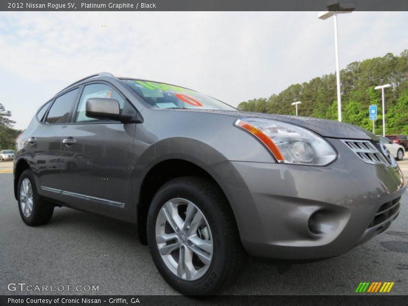 Platinum Graphite / Black 2012 Nissan Rogue SV