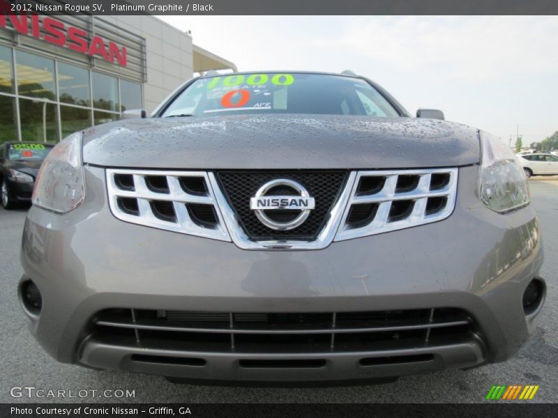 Platinum Graphite / Black 2012 Nissan Rogue SV
