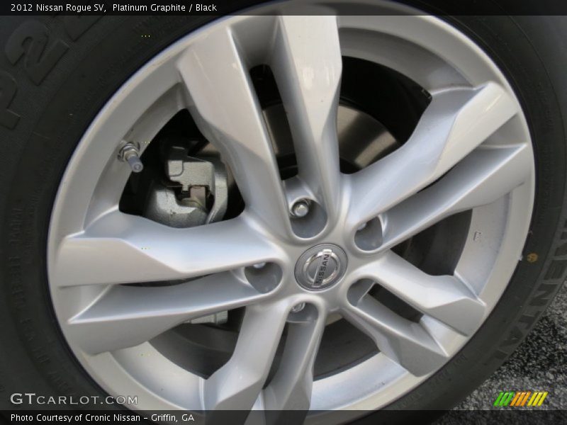 Platinum Graphite / Black 2012 Nissan Rogue SV