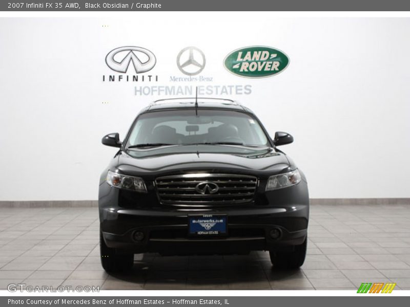 Black Obsidian / Graphite 2007 Infiniti FX 35 AWD