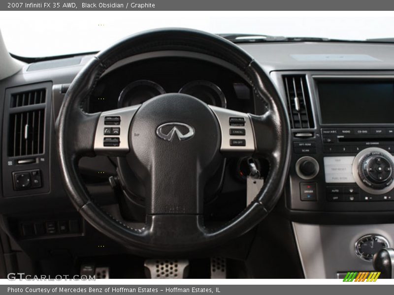 Black Obsidian / Graphite 2007 Infiniti FX 35 AWD