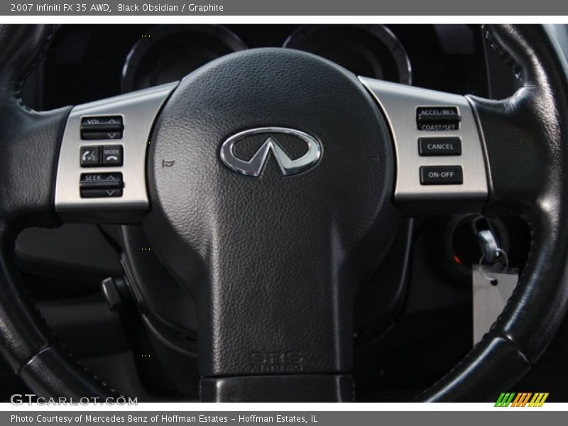 Black Obsidian / Graphite 2007 Infiniti FX 35 AWD