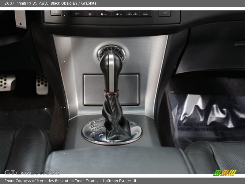 Black Obsidian / Graphite 2007 Infiniti FX 35 AWD