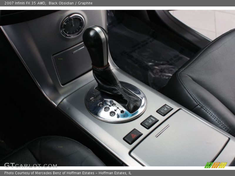 Black Obsidian / Graphite 2007 Infiniti FX 35 AWD