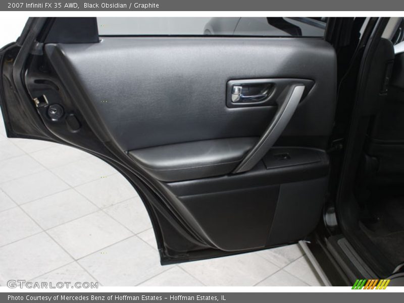 Black Obsidian / Graphite 2007 Infiniti FX 35 AWD