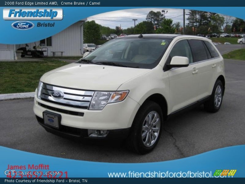 Creme Brulee / Camel 2008 Ford Edge Limited AWD