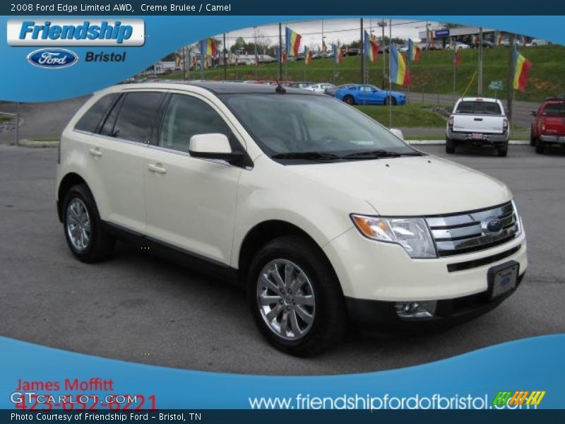 Creme Brulee / Camel 2008 Ford Edge Limited AWD