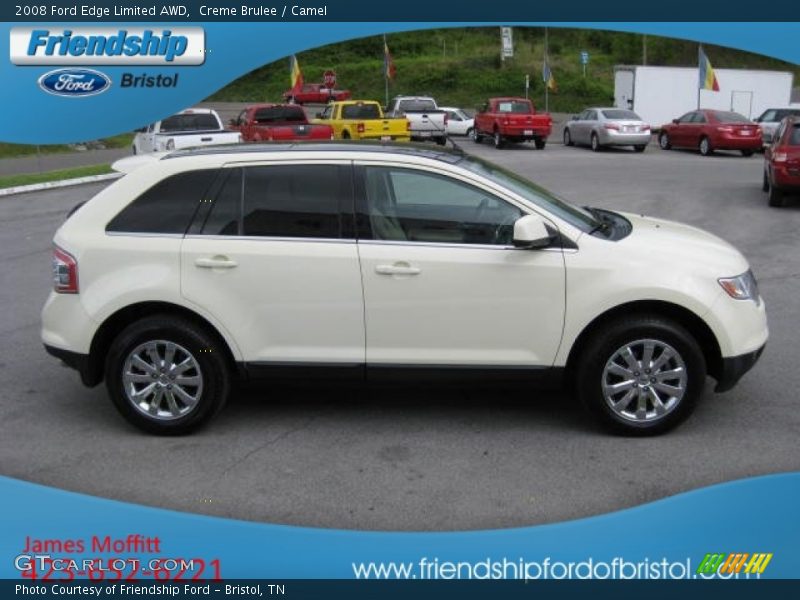 Creme Brulee / Camel 2008 Ford Edge Limited AWD