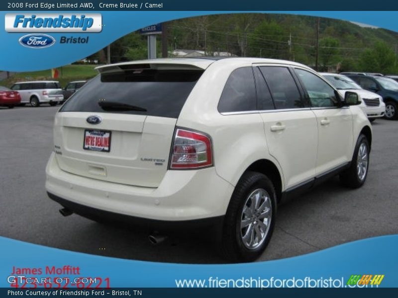 Creme Brulee / Camel 2008 Ford Edge Limited AWD