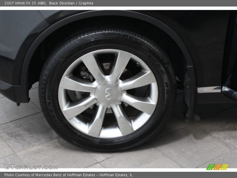 Black Obsidian / Graphite 2007 Infiniti FX 35 AWD