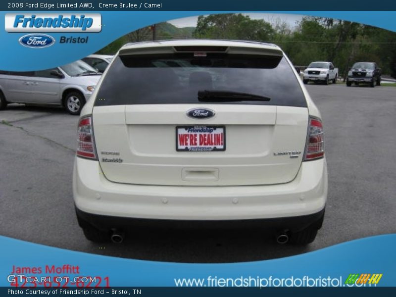 Creme Brulee / Camel 2008 Ford Edge Limited AWD