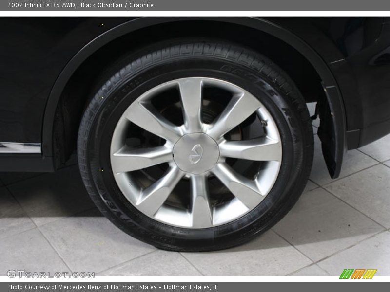 Black Obsidian / Graphite 2007 Infiniti FX 35 AWD