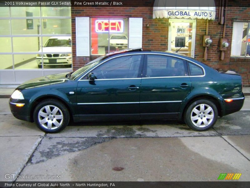 Pine Green Metallic / Black 2001 Volkswagen Passat GLX Sedan