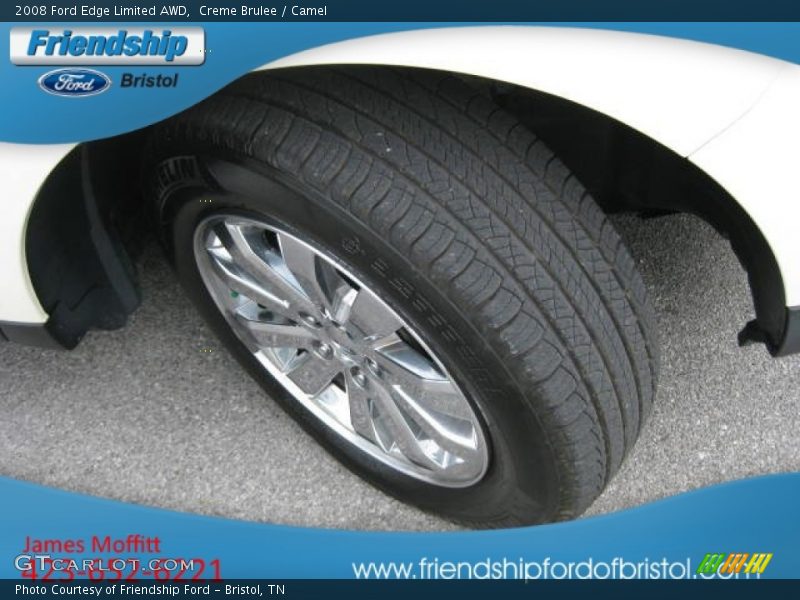 Creme Brulee / Camel 2008 Ford Edge Limited AWD