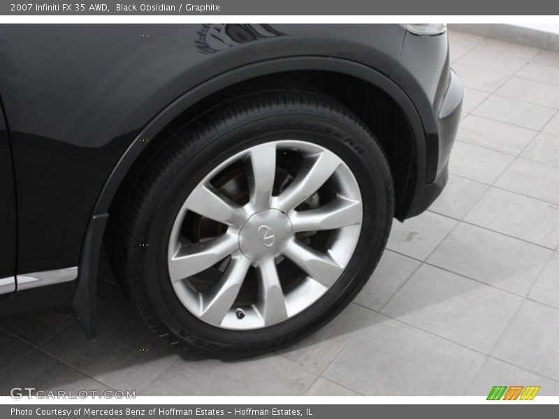Black Obsidian / Graphite 2007 Infiniti FX 35 AWD