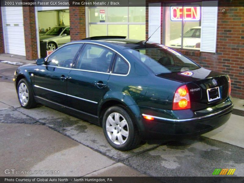 Pine Green Metallic / Black 2001 Volkswagen Passat GLX Sedan