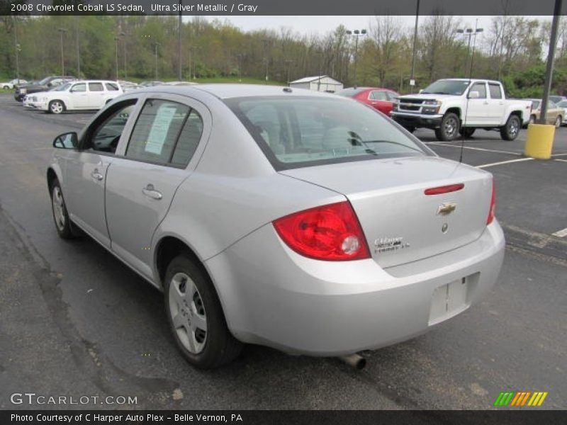 Ultra Silver Metallic / Gray 2008 Chevrolet Cobalt LS Sedan