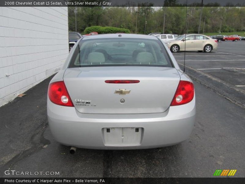 Ultra Silver Metallic / Gray 2008 Chevrolet Cobalt LS Sedan
